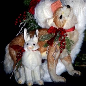 Alpine High Santa 26” | Arctic Santa with Winter Animals | Stone Soup ...