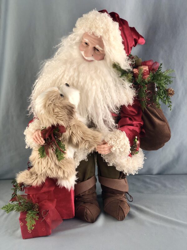 Small Collectable Handcrafted Santa Figures | Stone Soup Santas